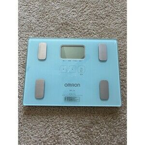 Omron KARADA Scan Body Composition & Scale | HBF-216 Blue (Japanese Import)